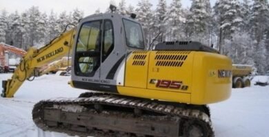 Kobelco Holland E175B, E195B Tracked Crawler Excavator Service Manual