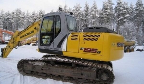 Kobelco Holland E175B, E195B Tracked Crawler Excavator Service Manual