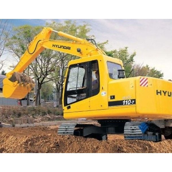 Hyundai R110-7 Crawler Excavator Workshop Service Repair Workshop