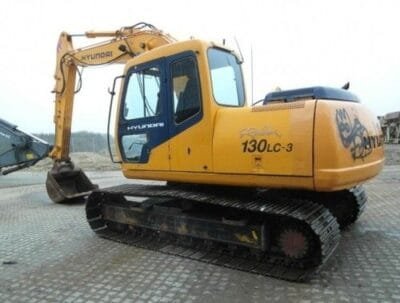 Hyundai R130LC-3 Crawler Excavator Workshop Service Repair Manual