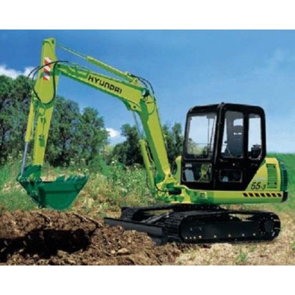 Hyundai R55-3 Crawler Excavator Service Repair Workshop Manual