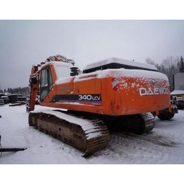 Doosan Daewoo Solar 340lc-v Excavator Workshop Service Repair Manual Download