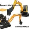 Hyundai Crawler Mini Excavator Robex 36N-7 Workshop Service Repair Manual