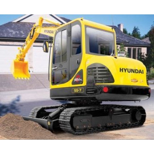 Hyundai R55-7A Excavator Workshop Service Repair Operating Manual