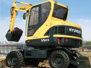 Hyundai Robex Robex 55W-9 R55W-9 Wheel Excavator Workshop Service Repair Manual