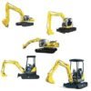 Kobelco SK30SR-2, SK35SR-2 Mini Cat Excavator Service Repair Workshop Manual