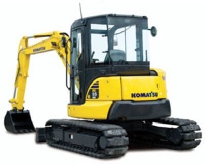 Komatsu PC55MR-3 Excavator Service Repair Manual