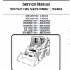 Bobcat S175 S185H Skid Steer Service Repair Manual