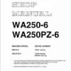 Komatsu WA250PZ-6 Wheel Loader Service Repair Manual