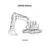 CASE CX225SR Excavator Service Repair Manual