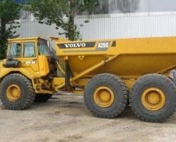 VOLVO A25C ARTICULATED DUMP TRUCK SERVICE REPAIR MANUAL