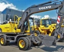 Volvo Ew145b Wheeled Excavator Service Repair Manual