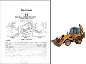 Case 580c Backhoe Loader Tractor Service Repair Manual