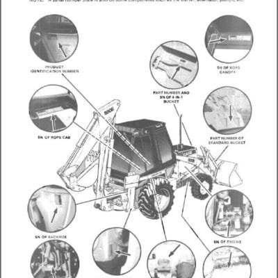 Case 580e Super 580 E Backhoe Loader Service Repair Workshop Pdf Manual