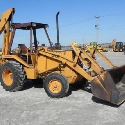 Case 580e Super 580 E Backhoe Loader Service Repair Workshop Pdf Manual