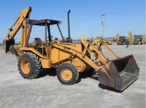 Case 580e Super 580 E Backhoe Loader Service Repair Workshop Pdf Manual