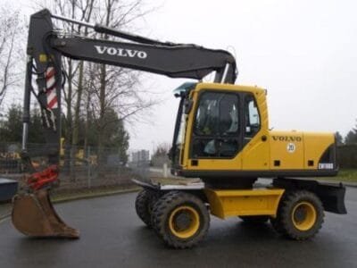 Volvo Ew180b Wheeled Excavator Service Repair Manual