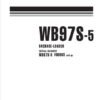 Komatsu Wb97s-5 Backhoe Service Repair Manual