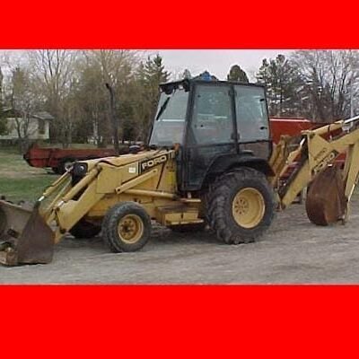 New Holland Ford 455c 555c 655c Tractor Loader Backhoe Workshop Service Manual