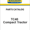 New Holland Tc40 4 Tractor
