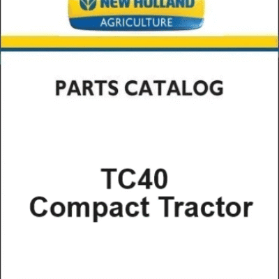 New Holland Tc40 4 Tractor
