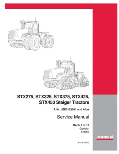 Case Ih Stx440 Workshop Service Repair Manual