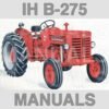 Mccormick B275 B250 Tractors Service Manual