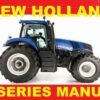 New Holland 8 Tractor T8.270 T8.300 T8.330 T8.360 T8.390 Service Repair Manual