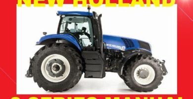 New Holland 8 Tractor T8.270 T8.300 T8.330 T8.360 T8.390 Service Repair Manual