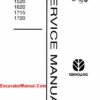 Ford New Holland 1715 Tractor Service Repair Manual