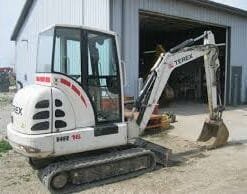 Terex Hr 16 Excavator Workshop Service Pdf Manual