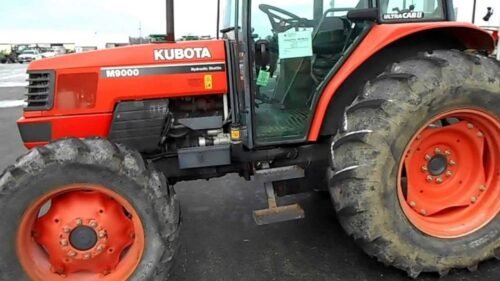 Kubota M9000 Tractor Full Service Repair Manual
