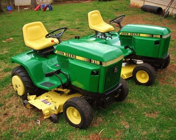 John Deere 316 318 420 Lawn Tractor Repair Service Manual