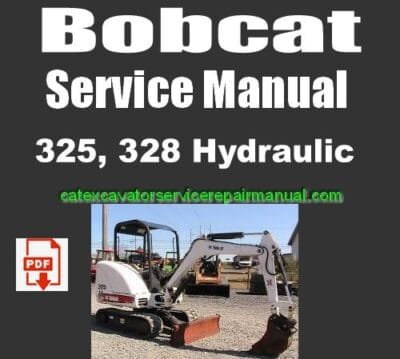 Bobcat 325, 328 Hydraulic Excavator