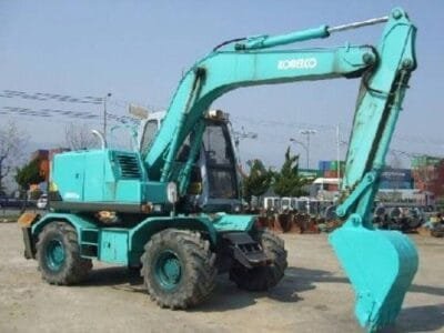 Kobelco SK100W-2 Wheel Excavator Service Repair Shop Manual