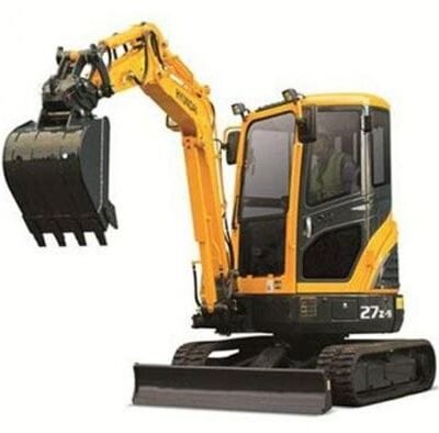Hyundai Crawler Mini Excavator R27Z-9 Service Manual