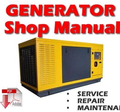 Komatsu Generator Service Repair Manual