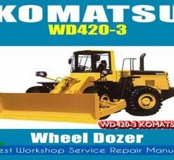 Komatsu WD420-3 Wheel Dozer