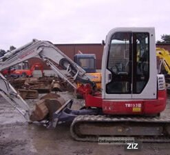 Takeuchi Tb153fr Operators Manual Parts Book