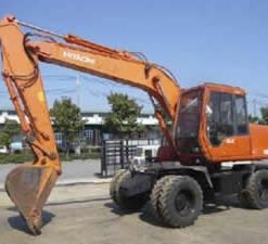 Hitachi Ex100wd-2 Wheeled Excavator Operators Manual