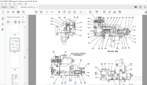 Kobelco SK200-6 Dynamic Acera Excavator Parts Catalog Manual
