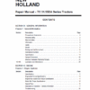 New Holland Tc35 Tc40 Tc45 Tractor Manual