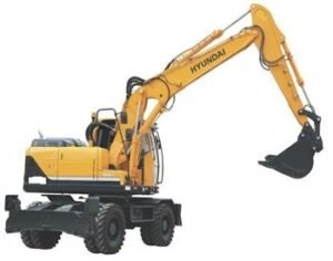 Hyundai R210w-9a Wheel Excavator Service Repair Manual