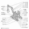 Kobelco Sk09sr Hydraulic Excavator & Engine Parts Manual