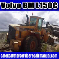 Volvo BM L150C Wheel Loader Service Parts Catalogue