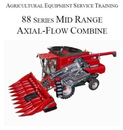 Case Ih Axial Flow 5088 6088 7088 combine Service Training