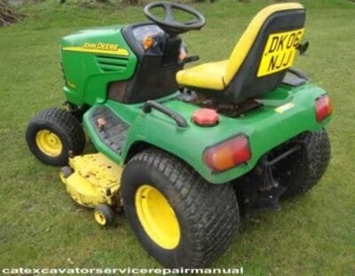 John Deere X495 X595 Specs Garden Tractor Service Repair Manual