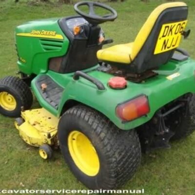 John Deere X495 X595 Specs Garden Tractor Service Repair Manual