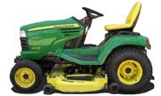 John Deere X728 Dimensions