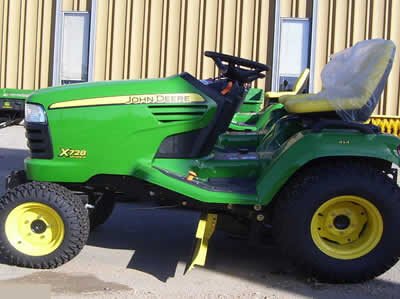 John deere x728 series attachments Service Repair Manual
